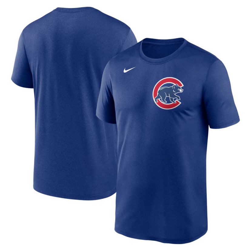 MLB Nike Chicago Cubs Legend Fuse Wordmark T-Shirt