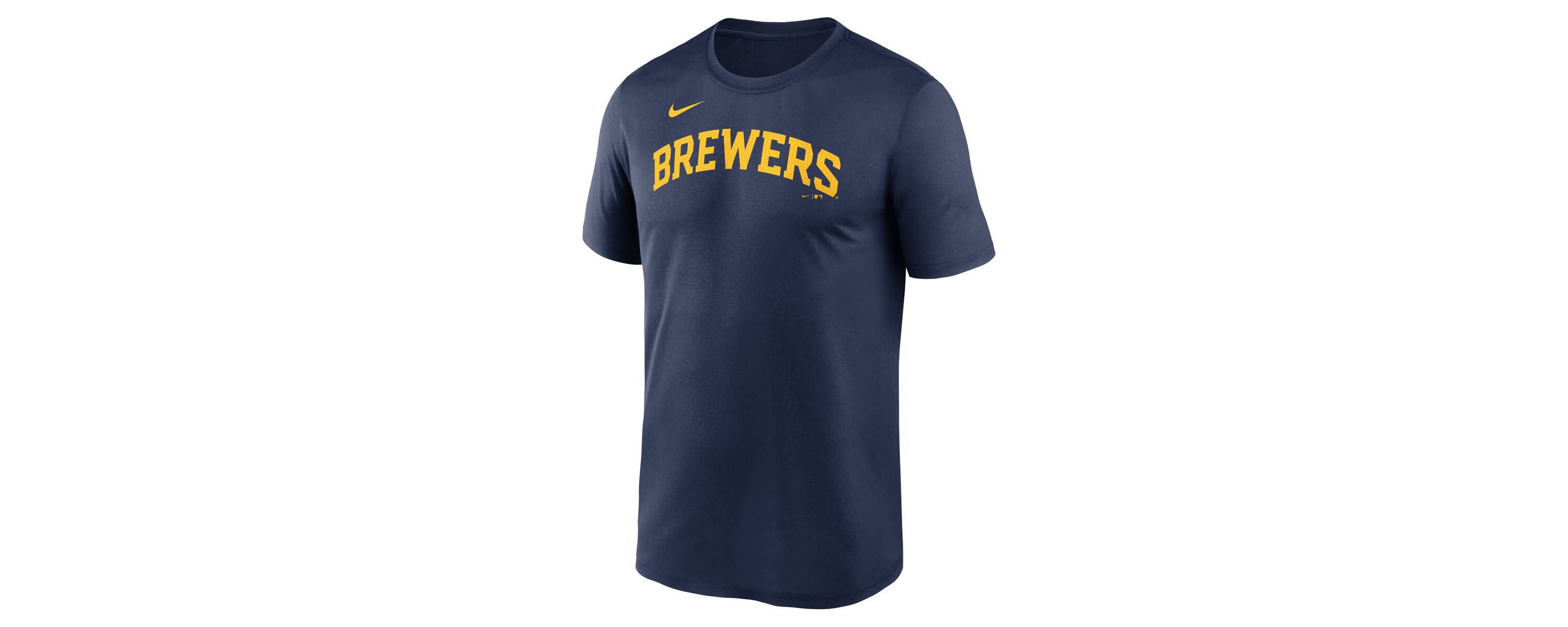 MLB Nike Milwaukee Brewers Legend Fuse Wordmark T-Shirt