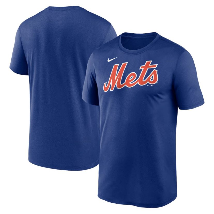 MLB Nike New York Mets Legend Fuse Wordmark T-Shirt