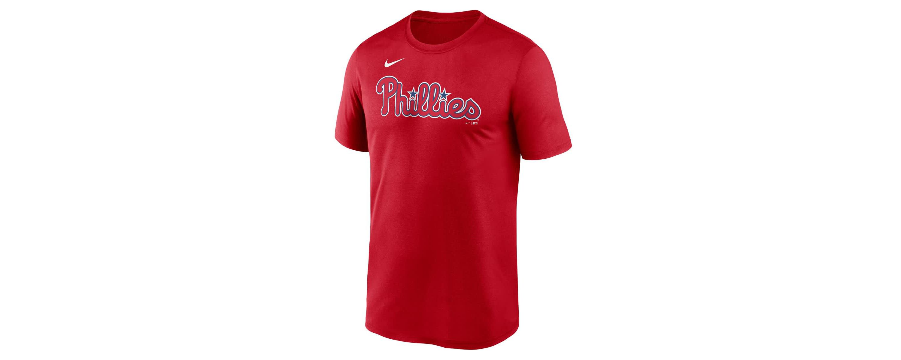 MLB Nike Philadelphia Phillies Legend Fuse Wordmark T-Shirt