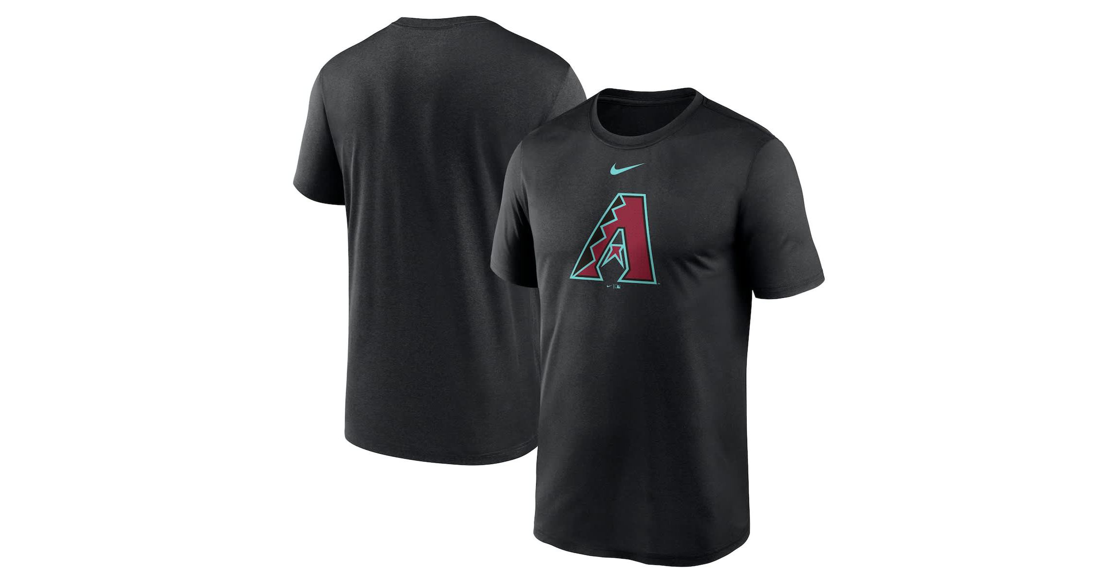 MLB Nike Arizona Diamondbacks Legend Fuse Large Logo Performance T-Shirt