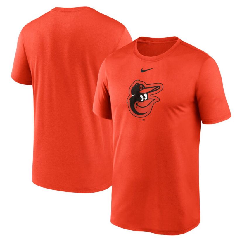 MLB Nike Baltimore Orioles Legend Fuse Large Logo Performance T-Shirt