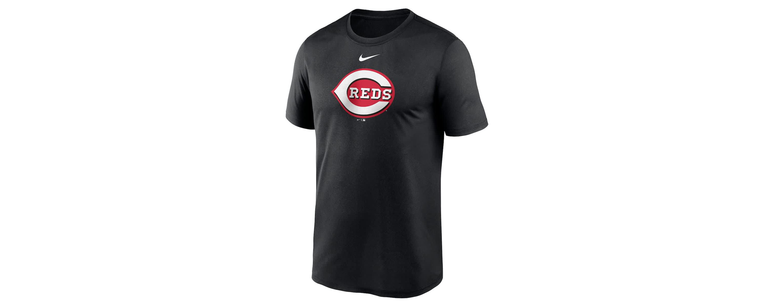 MLB Nike Cincinnati Reds Legend Fuse Large Logo Performance T-Shirt