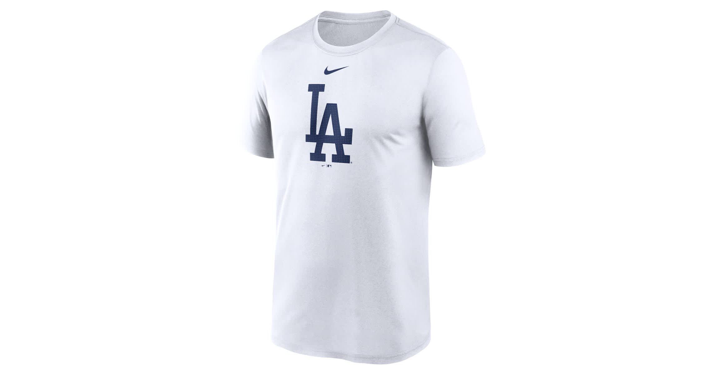 MLB Nike Los Angeles Dodgers Legend Fuse Large Logo Performance T-Shirt
