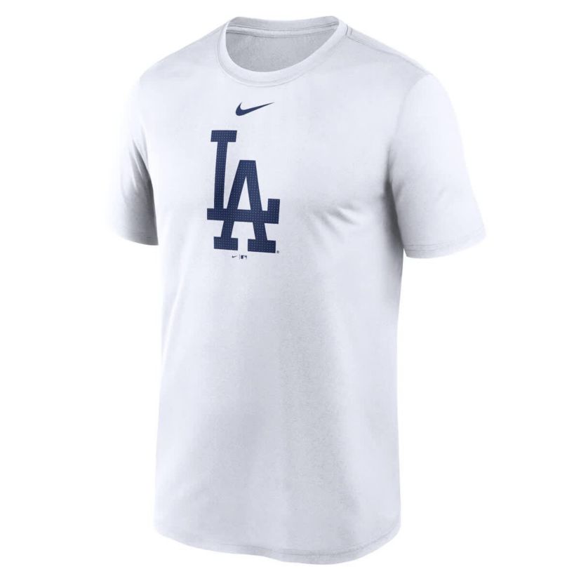MLB Nike Los Angeles Dodgers Legend Fuse Large Logo Performance T-Shirt