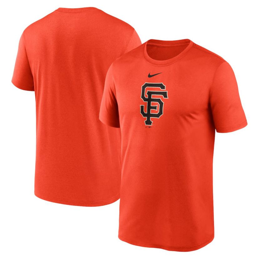 MLB Nike San Francisco Giants Legend Fuse Large Logo Performance T-Shirt