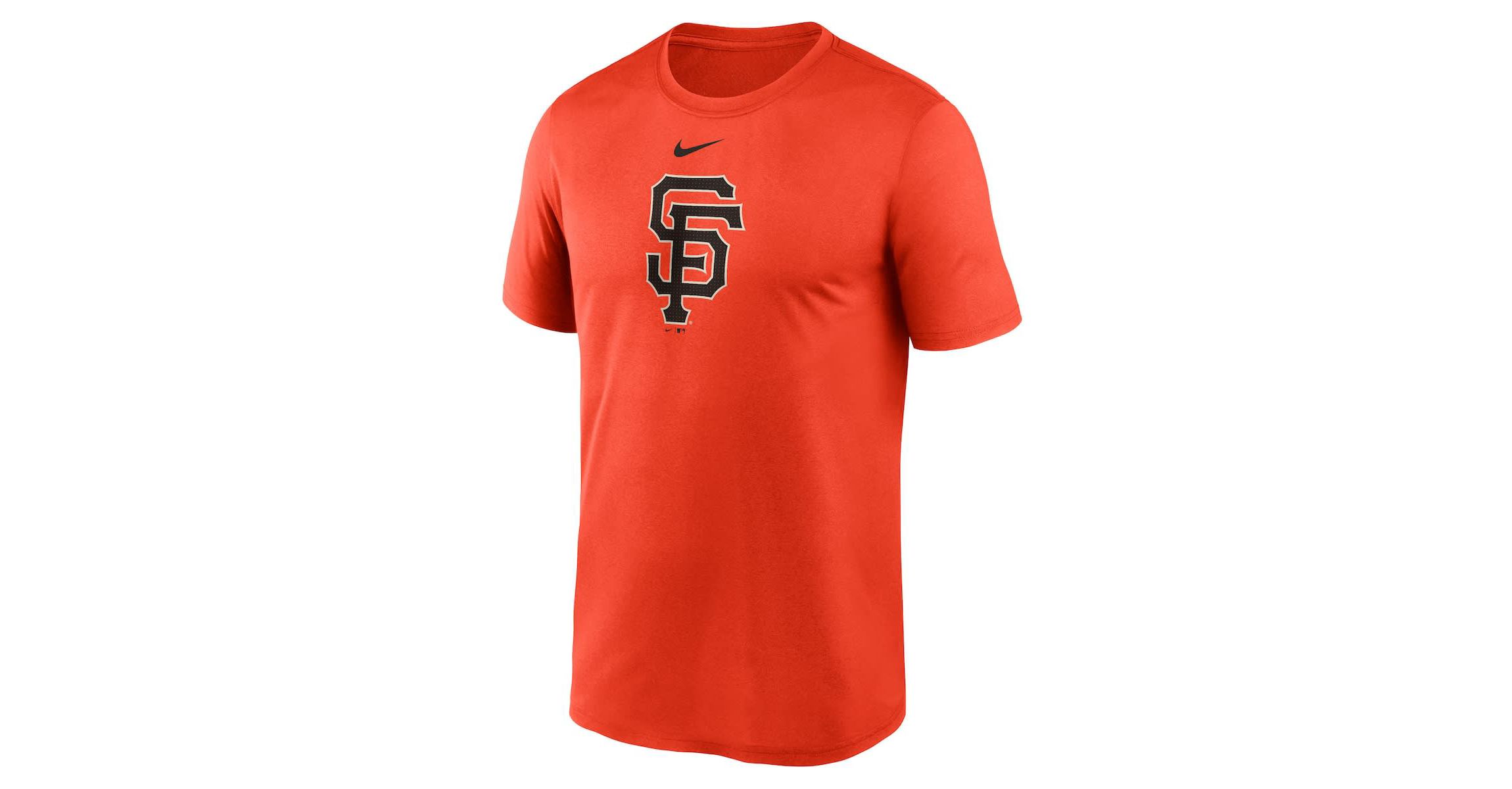 MLB Nike San Francisco Giants Legend Fuse Large Logo Performance T-Shirt