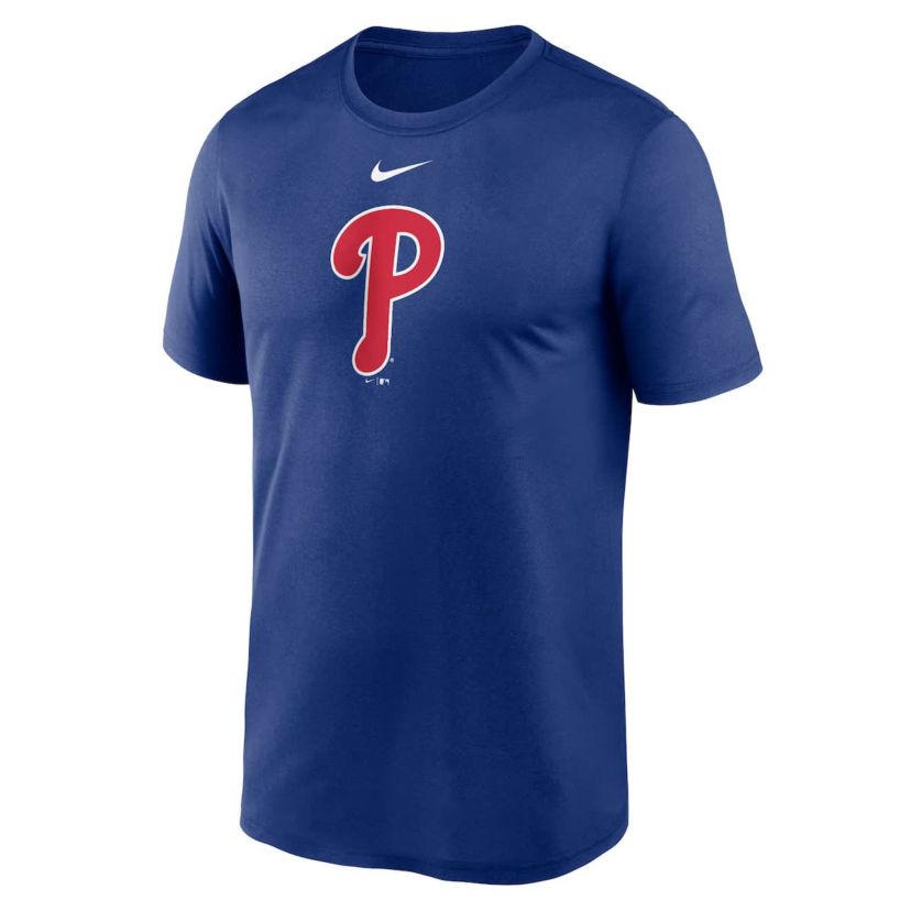 MLB Nike Philadelphia Phillies Legend Fuse Large Logo Performance T-Shirt