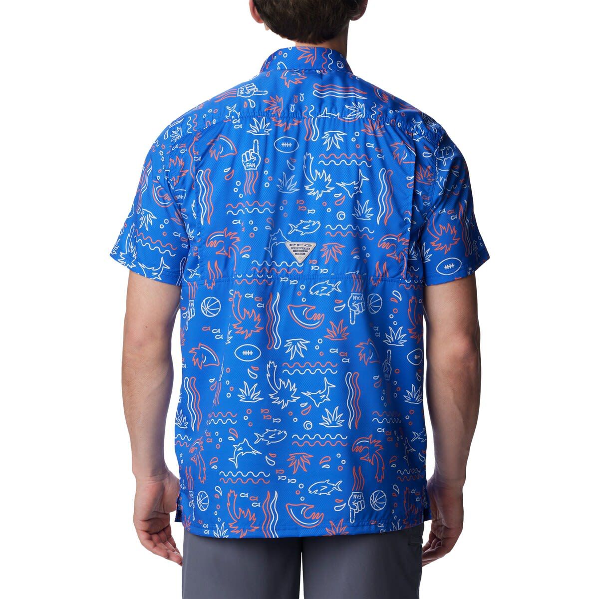 NCAA Florida Gators Super Slack Tide Omni-Wick Button-Up Shirt