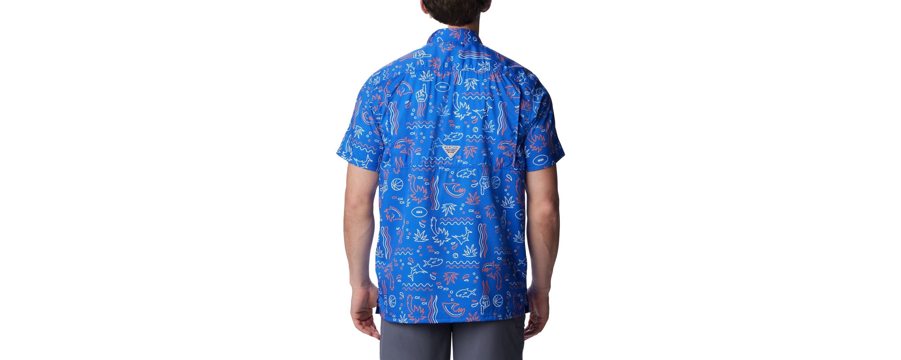 NCAA Florida Gators Super Slack Tide Omni-Wick Button-Up Shirt