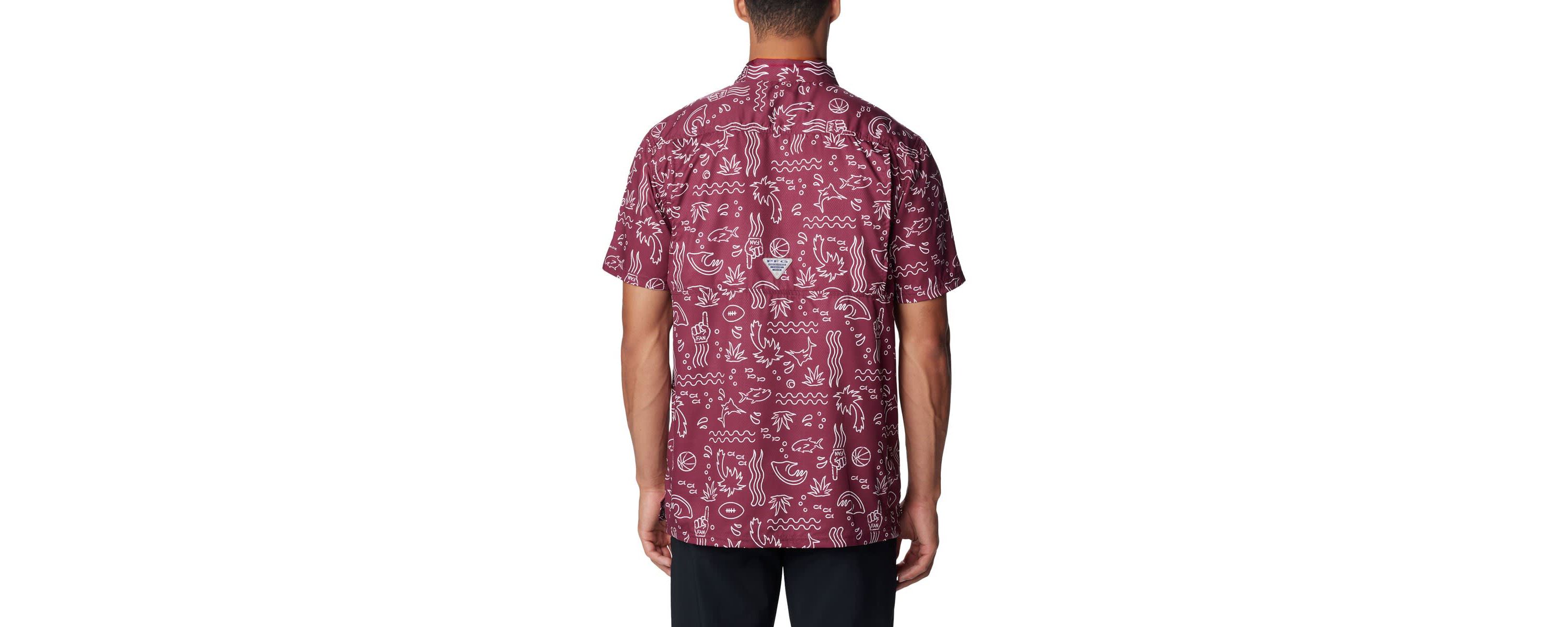 NCAA Florida State Seminoles Super Slack Tide Omni-Wick Button-Up Shirt
