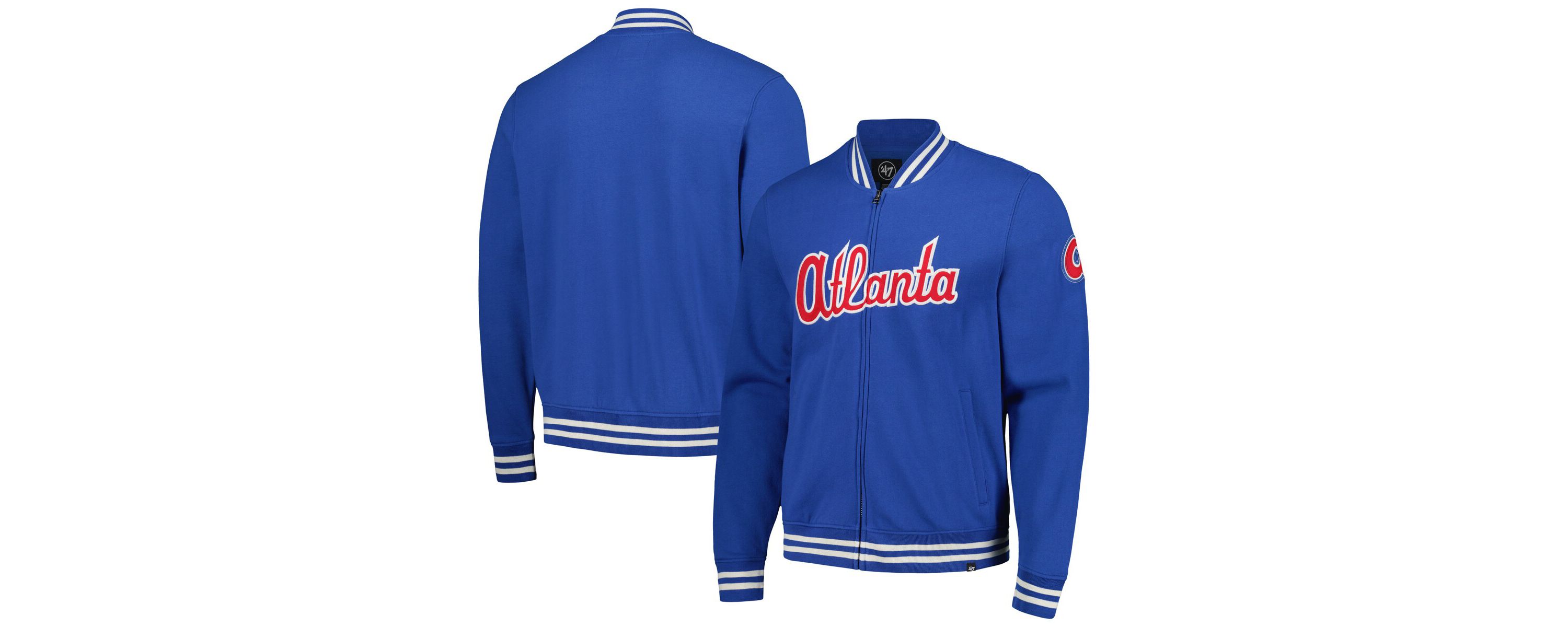 MLB Atlanta Braves Wax Pack Pro Camden Full-Zip Track Jacket
