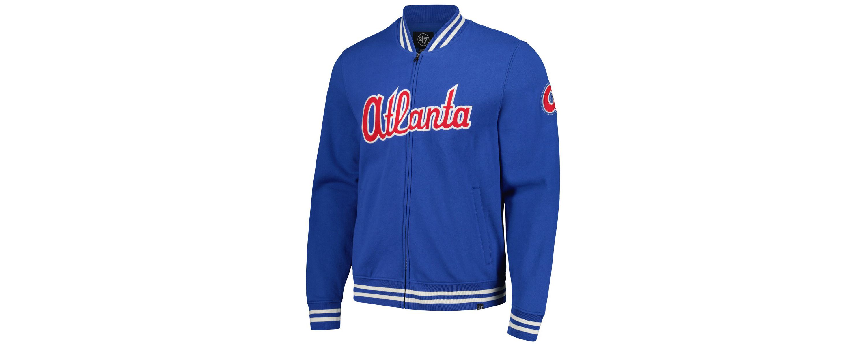 MLB Atlanta Braves Wax Pack Pro Camden Full-Zip Track Jacket
