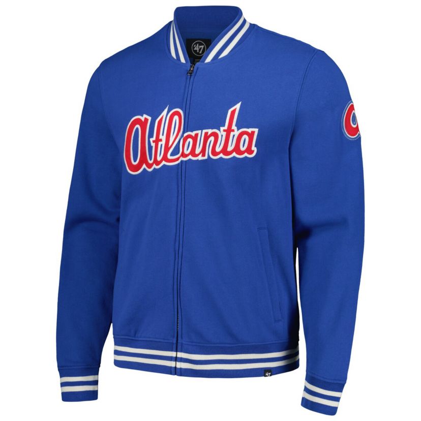 MLB Atlanta Braves Wax Pack Pro Camden Full-Zip Track Jacket