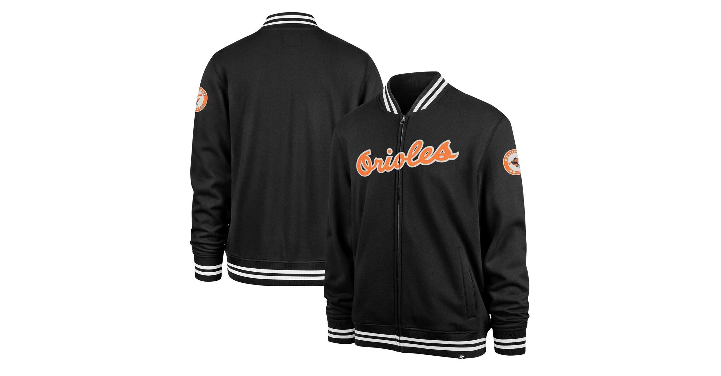 MLB Baltimore Orioles Wax Pack Pro Camden Full-Zip Track Jacket