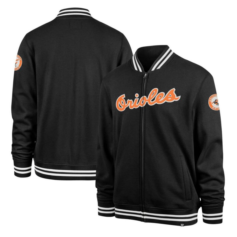 MLB Baltimore Orioles Wax Pack Pro Camden Full-Zip Track Jacket