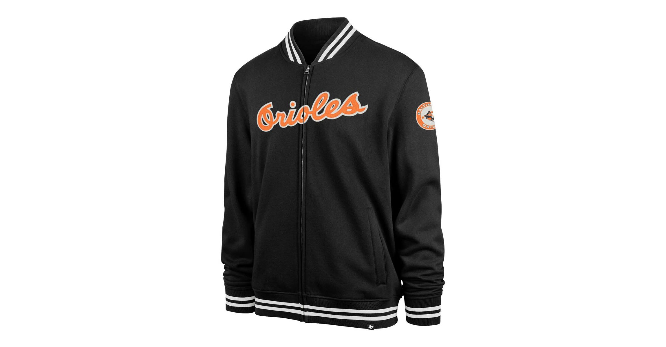 MLB Baltimore Orioles Wax Pack Pro Camden Full-Zip Track Jacket