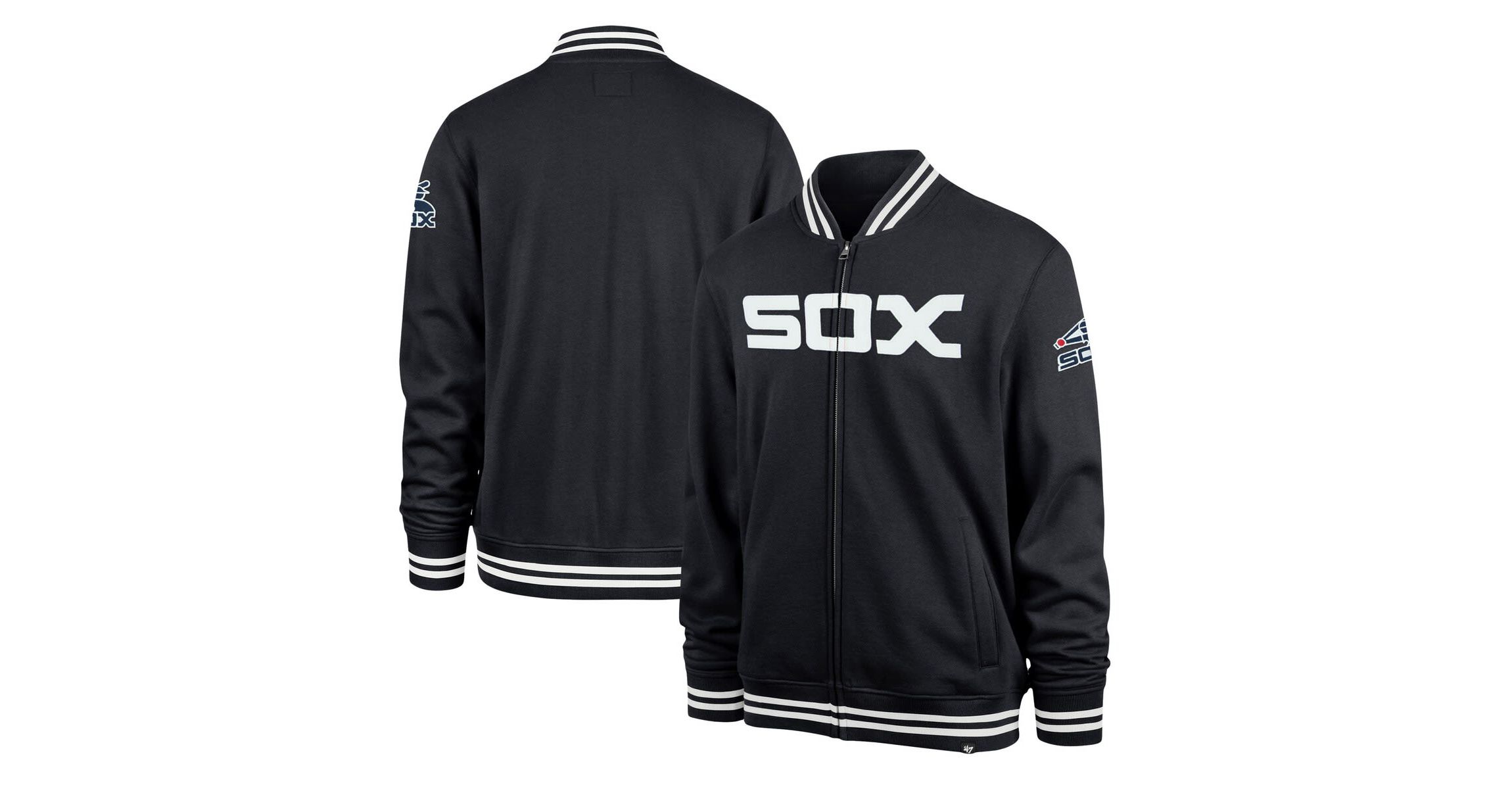 Chicago White Sox MLB Chicago Sox Wax Pack Pro Camden Full-Zip Track Jacket