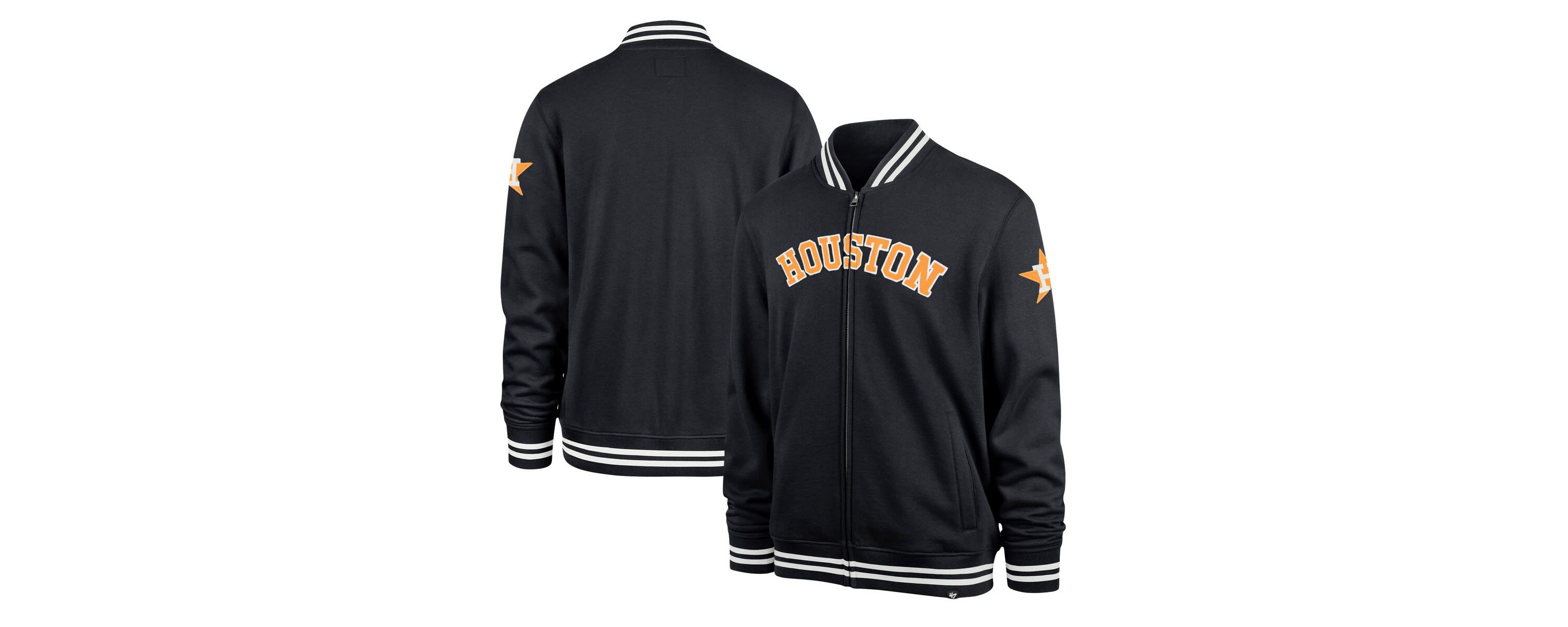 MLB Houston Astros Wax Pack Pro Camden Full-Zip Track Jacket