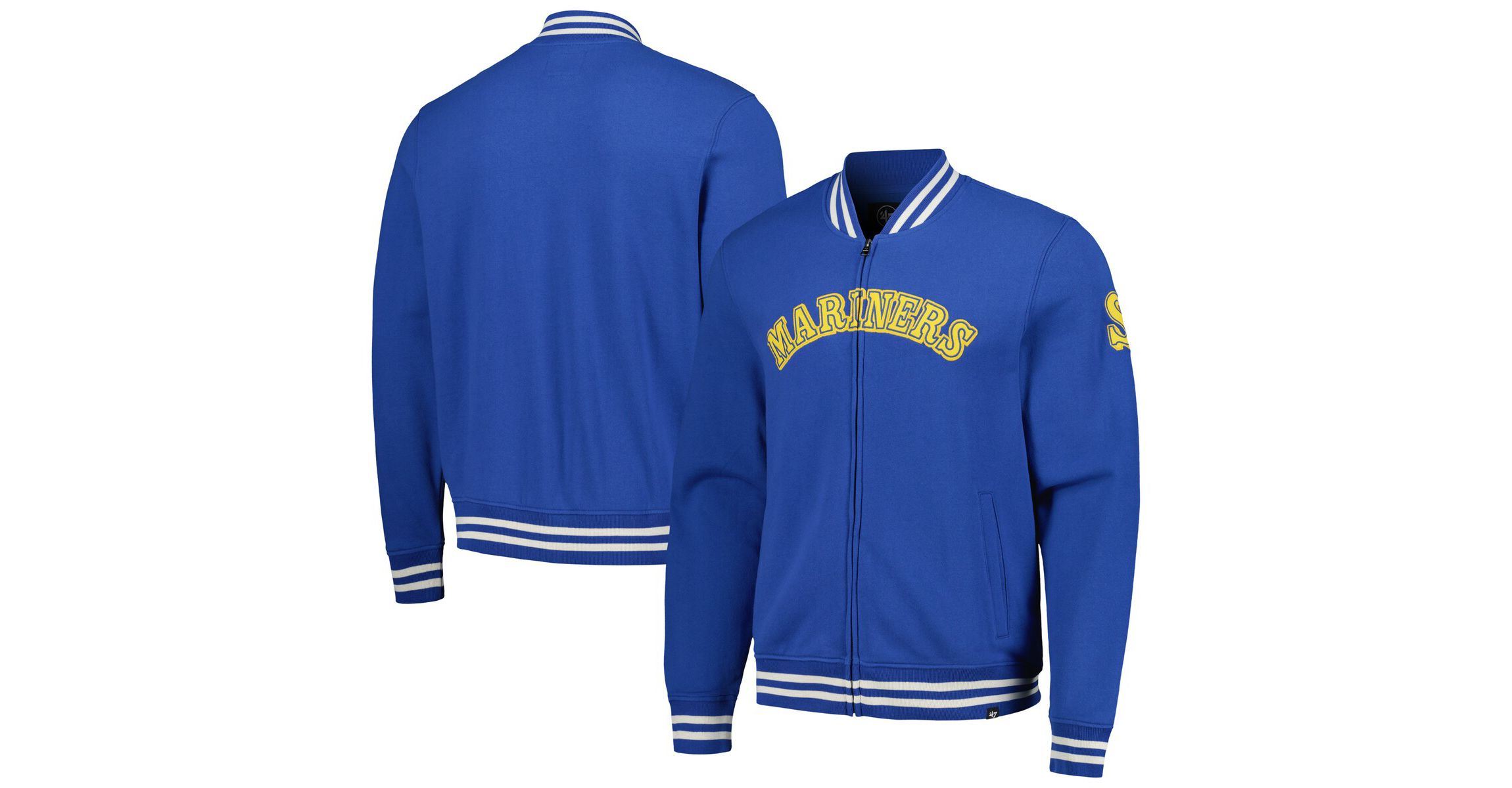 MLB Seattle Mariners Wax Pack Pro Camden Full-Zip Track Jacket