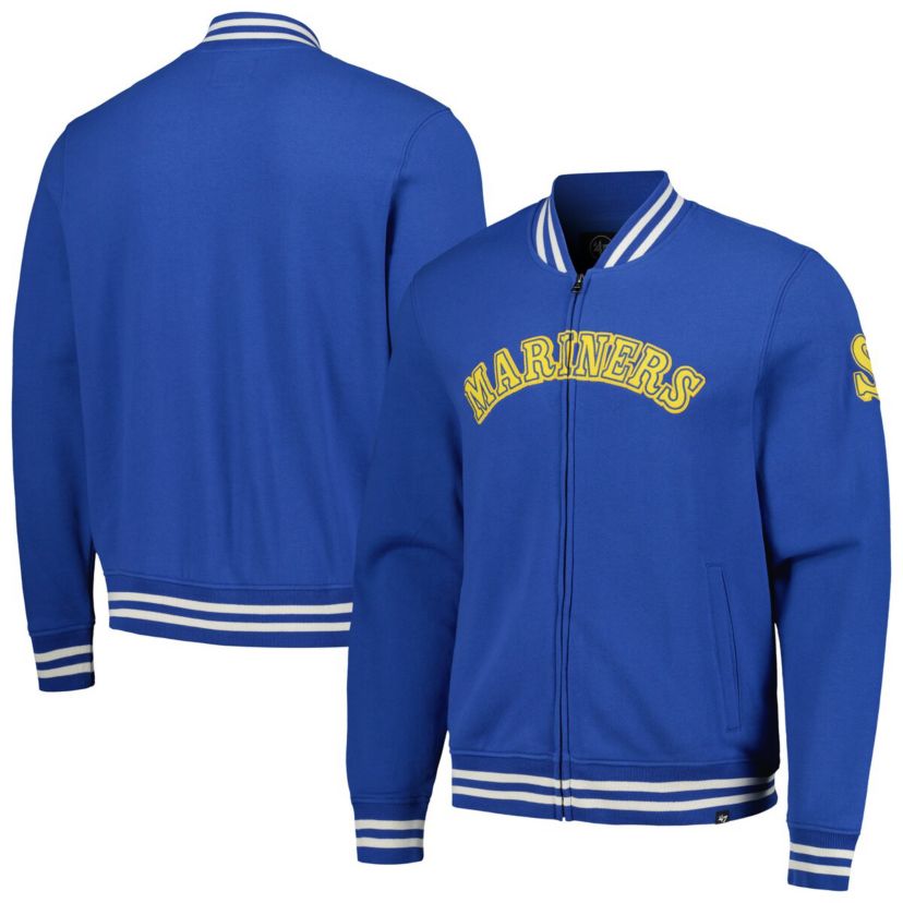 MLB Seattle Mariners Wax Pack Pro Camden Full-Zip Track Jacket