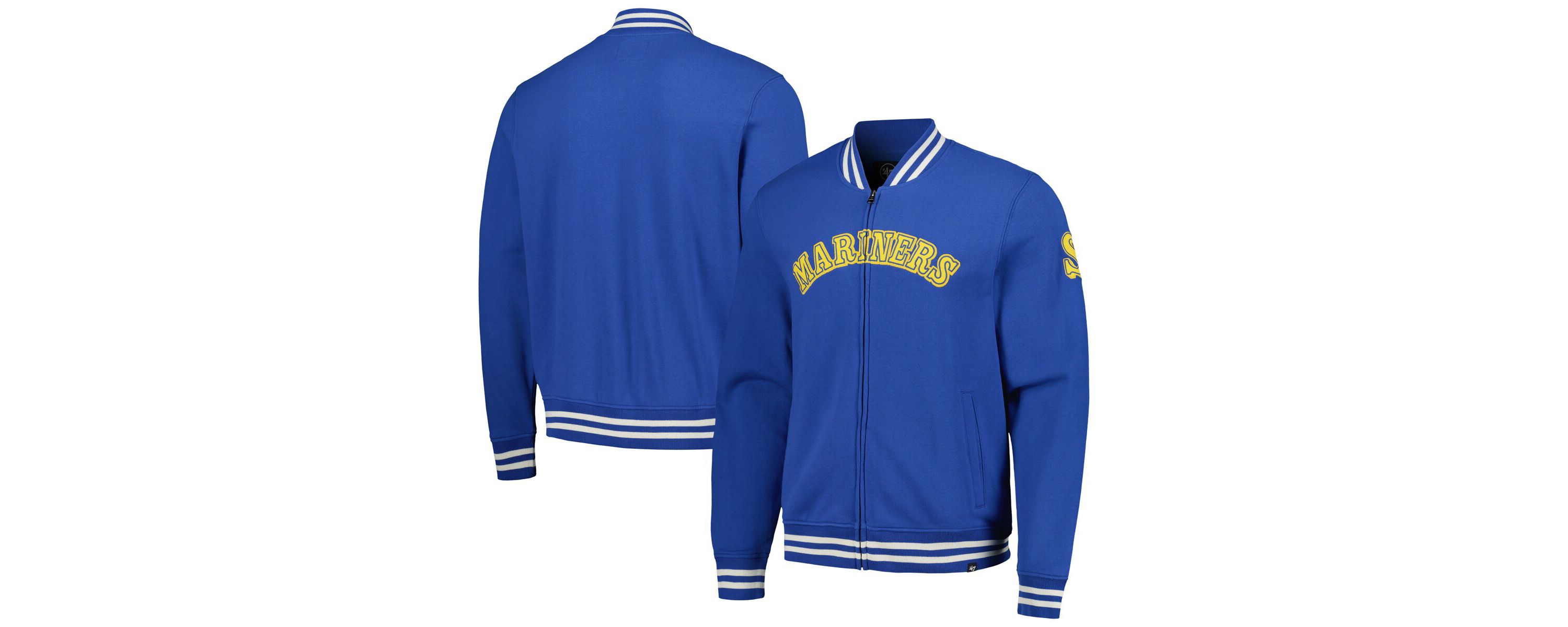 MLB Seattle Mariners Wax Pack Pro Camden Full-Zip Track Jacket