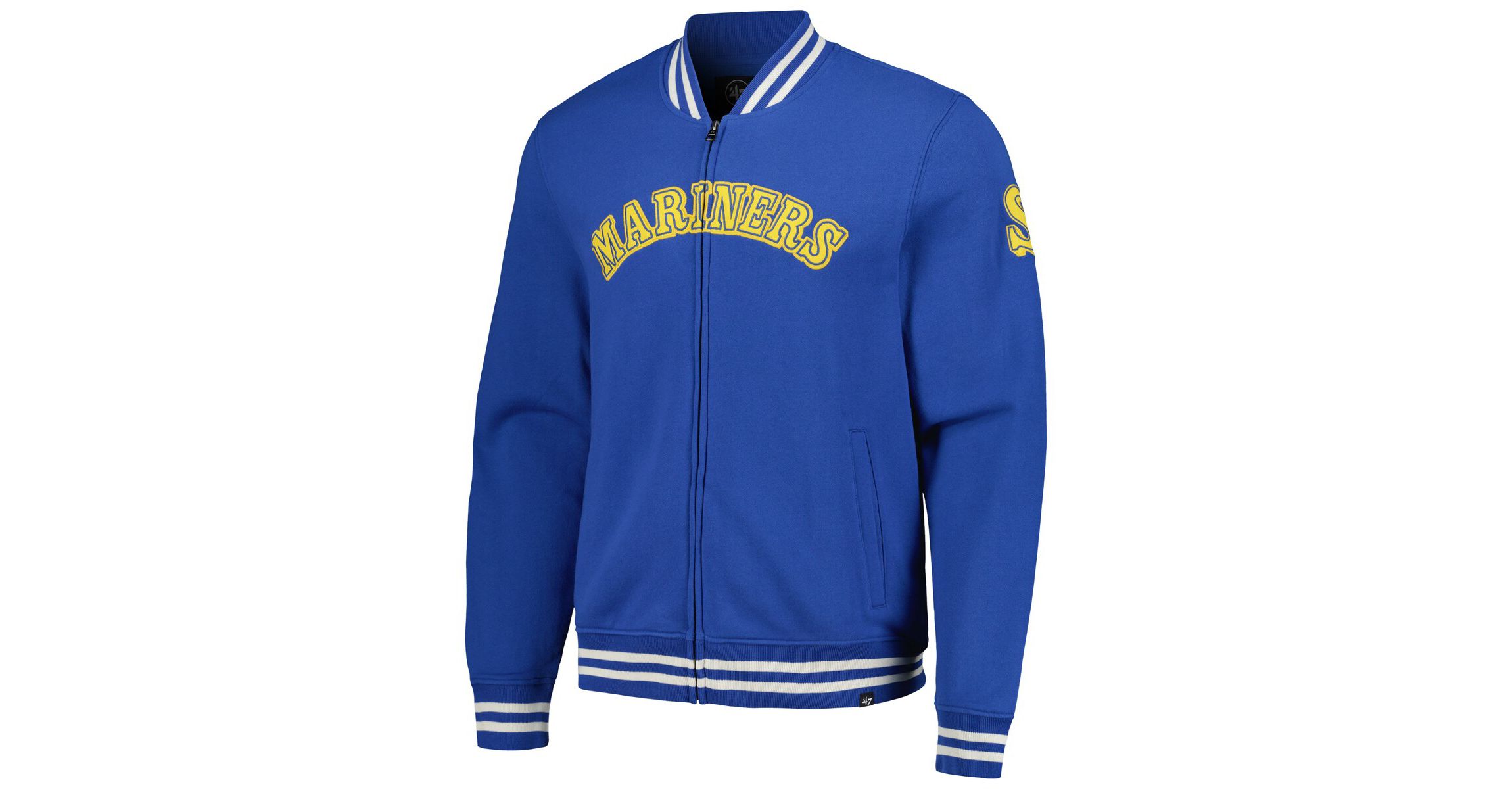 MLB Seattle Mariners Wax Pack Pro Camden Full-Zip Track Jacket