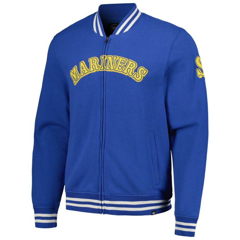 MLB Seattle Mariners Wax Pack Pro Camden Full-Zip Track Jacket