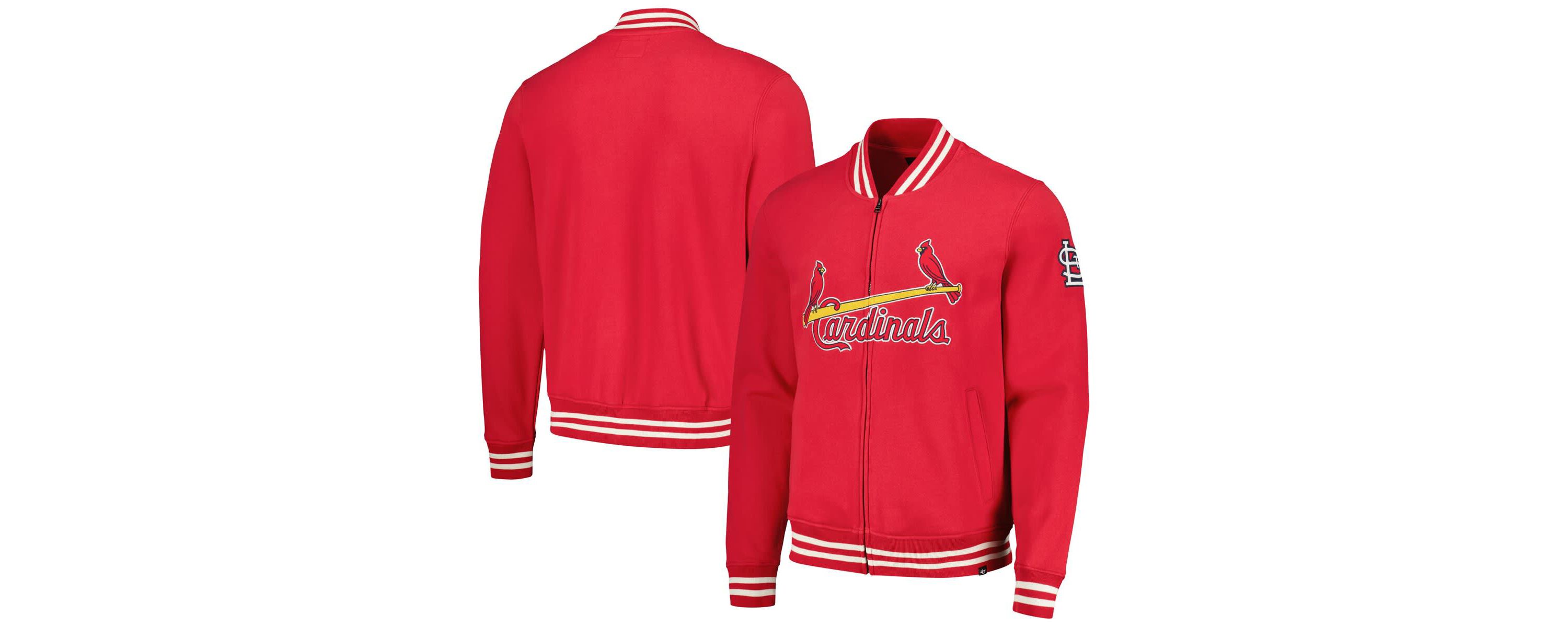 MLB St. Louis Cardinals Wax Pack Pro Camden Full-Zip Track Jacket
