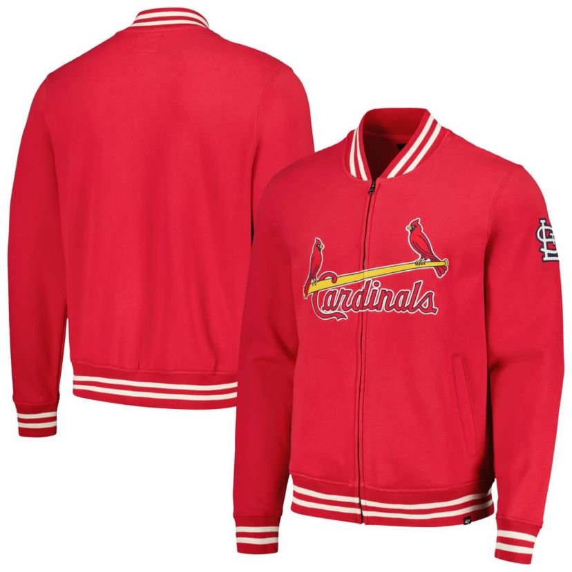 MLB St. Louis Cardinals Wax Pack Pro Camden Full-Zip Track Jacket