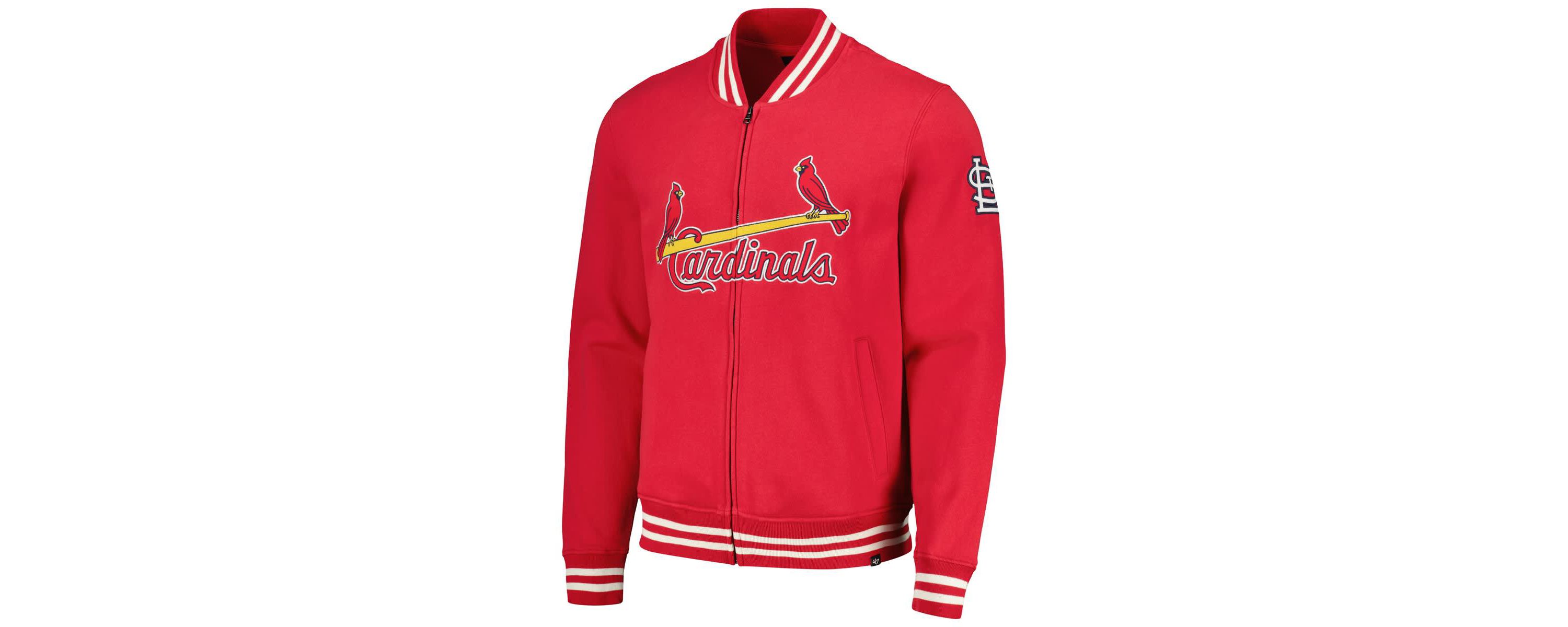 MLB St. Louis Cardinals Wax Pack Pro Camden Full-Zip Track Jacket