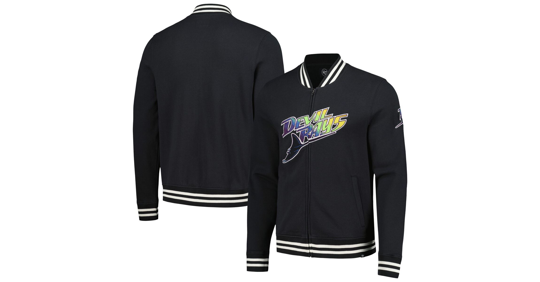 MLB Tampa Bay Rays Wax Pack Pro Camden Full-Zip Track Jacket