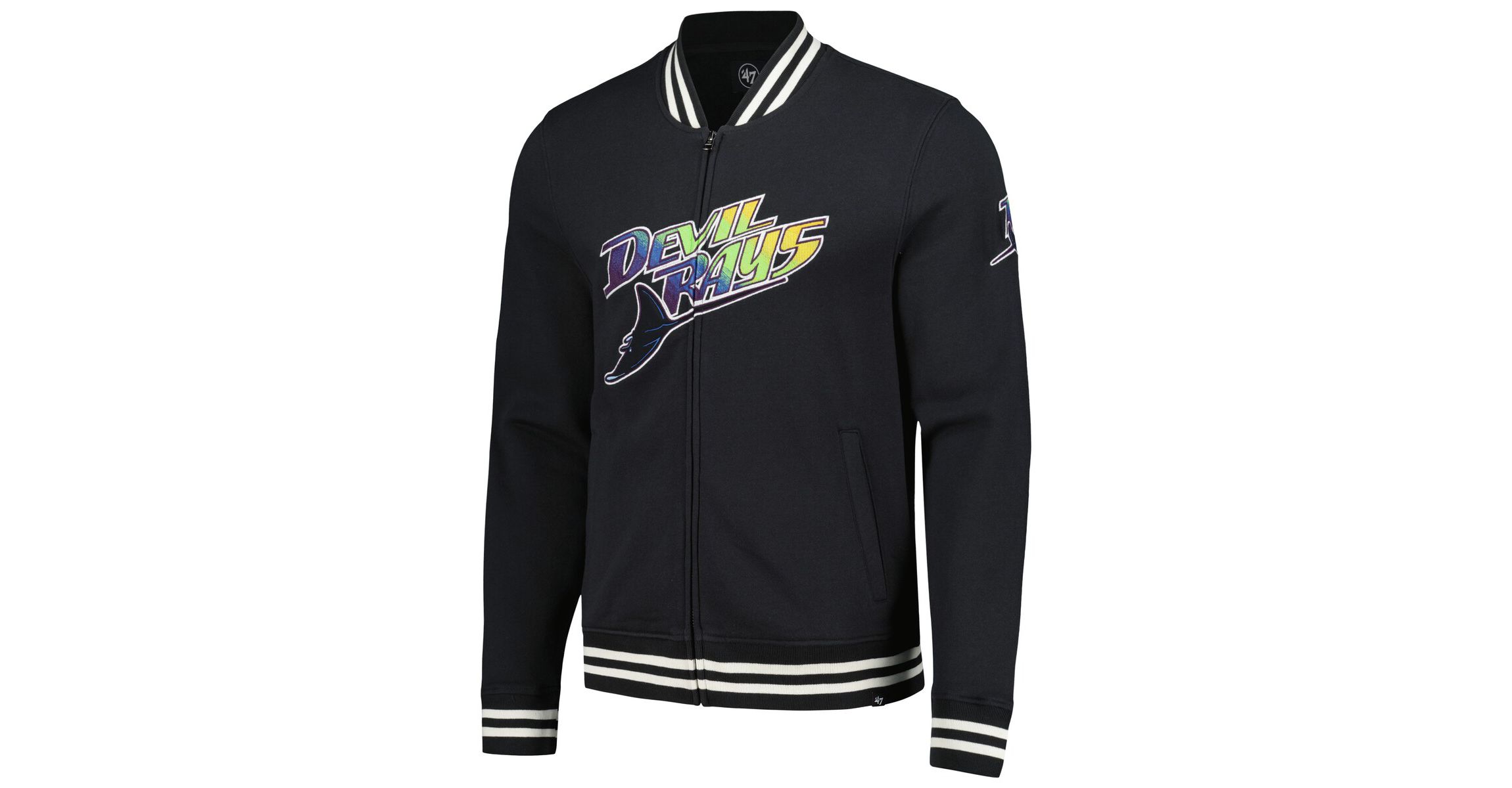 MLB Tampa Bay Rays Wax Pack Pro Camden Full-Zip Track Jacket