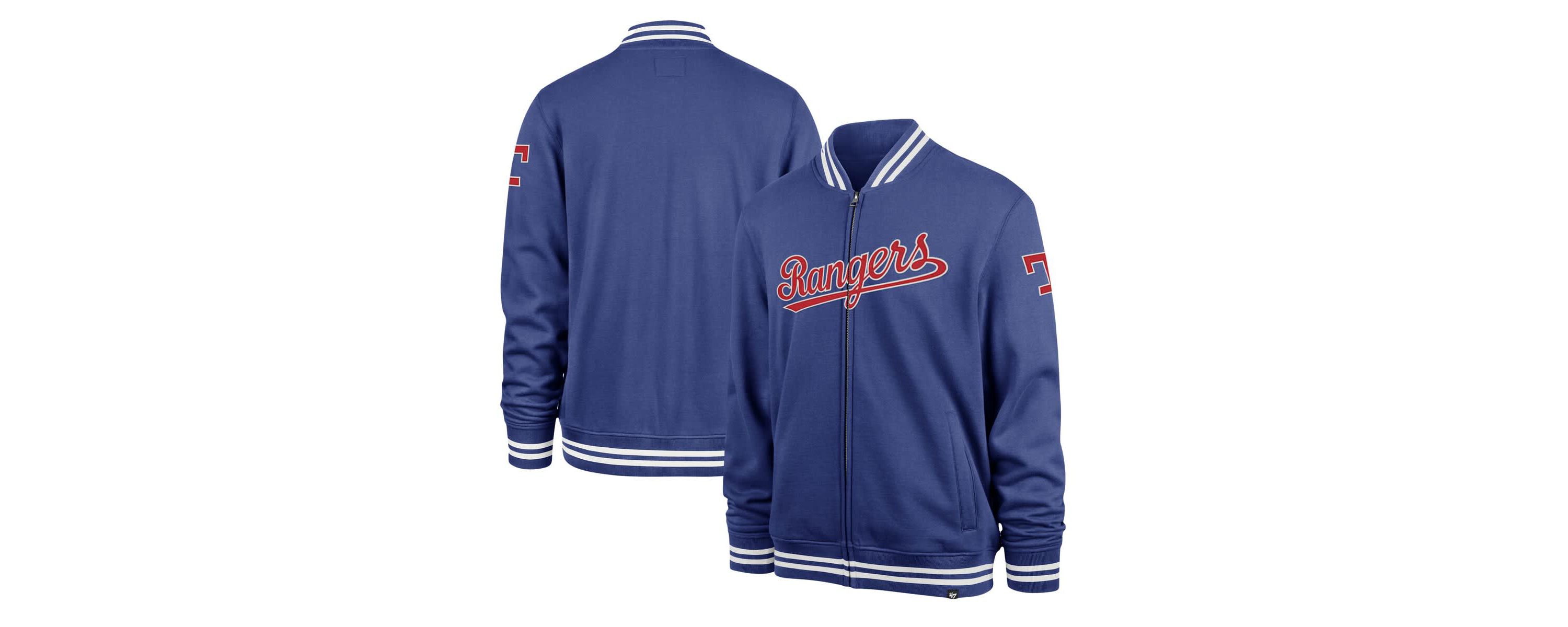 MLB Texas Rangers Wax Pack Pro Camden Full-Zip Track Jacket