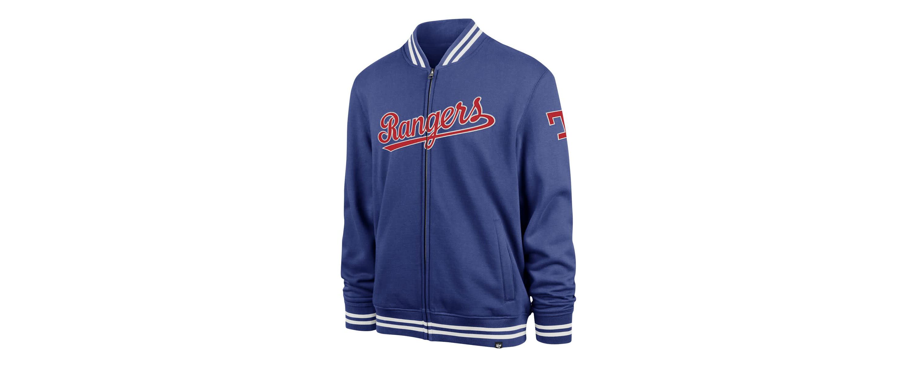 MLB Texas Rangers Wax Pack Pro Camden Full-Zip Track Jacket