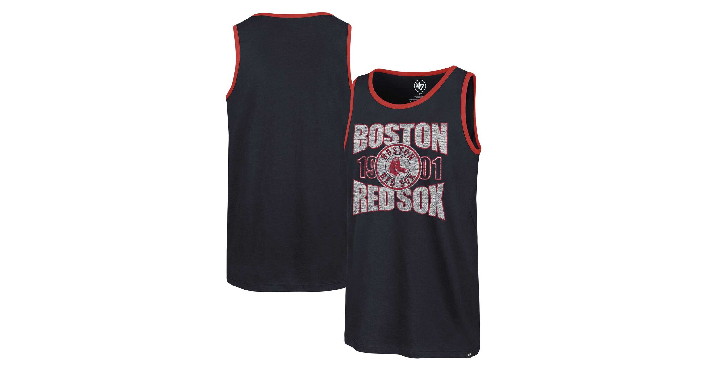 Boston Red Sox MLB Boston Sox Upload Franklin Tank Top