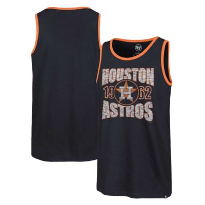'47 Men's MLB Houston Astros Upload Franklin Tank Top, Navy Blue, Large