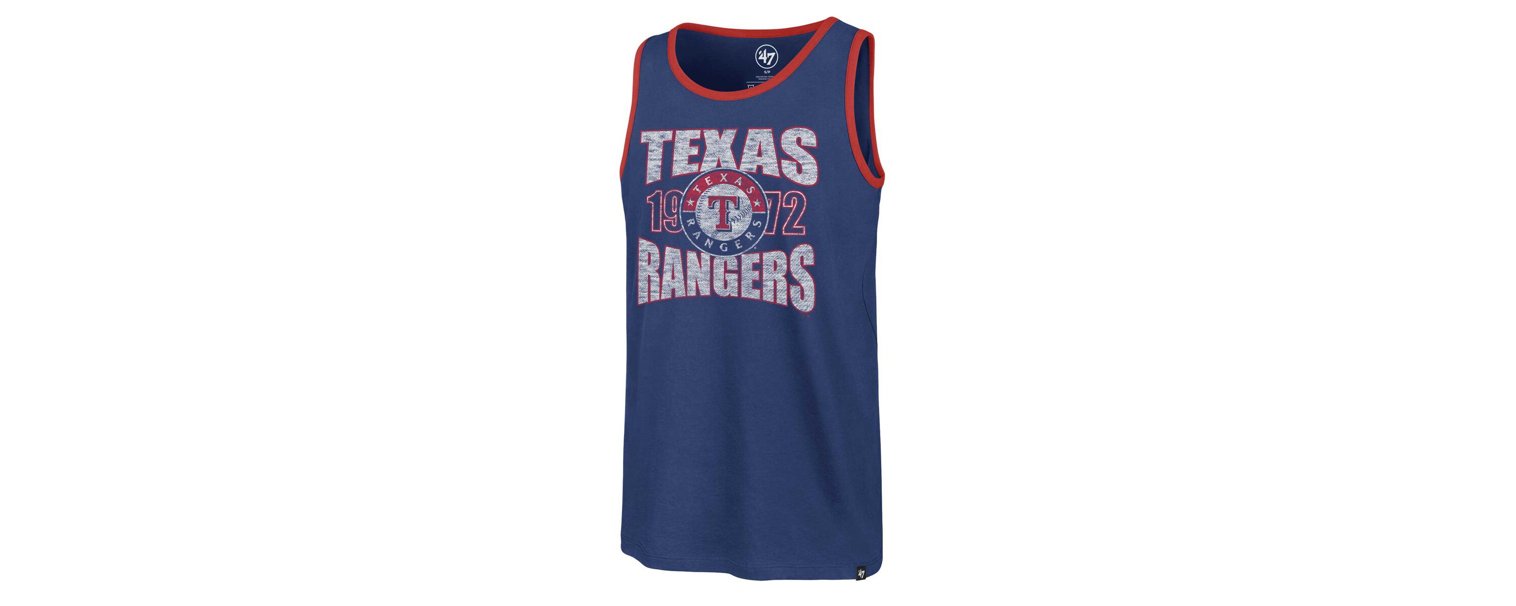 MLB Texas Rangers Upload Franklin Tank Top