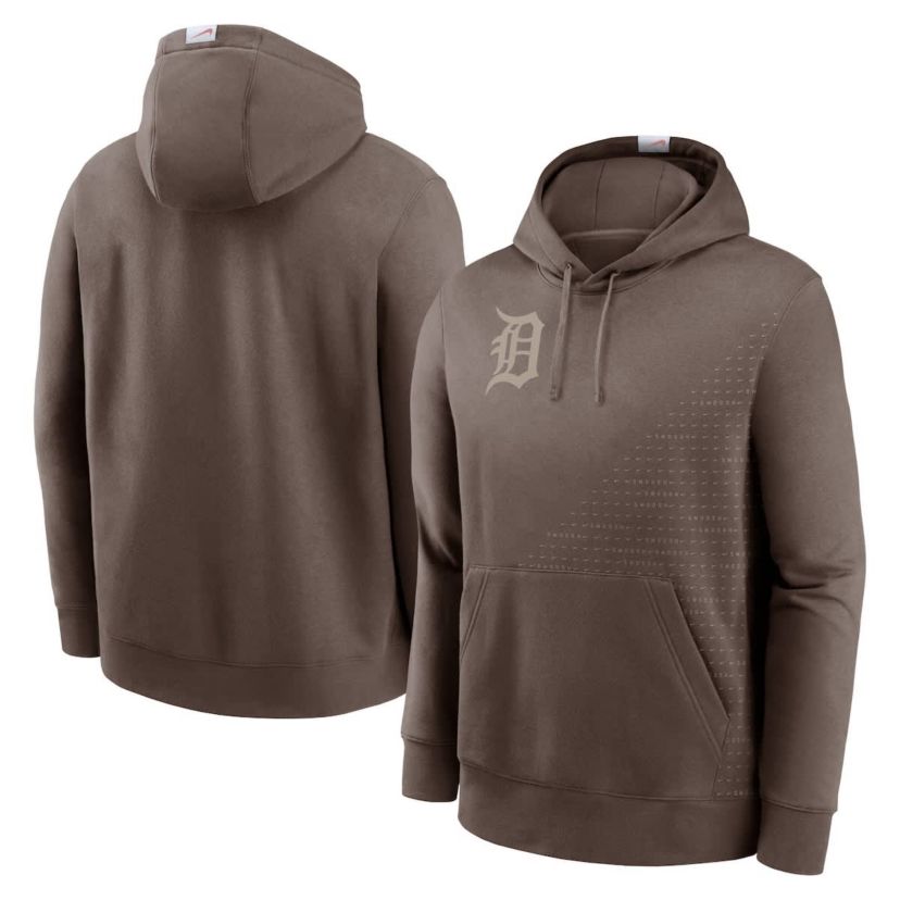 MLB Nike Light Detroit Tigers Statement Pullover Hoodie