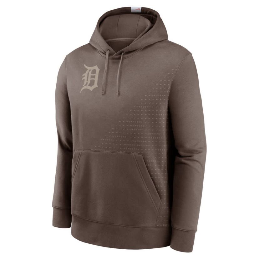 MLB Nike Light Detroit Tigers Statement Pullover Hoodie
