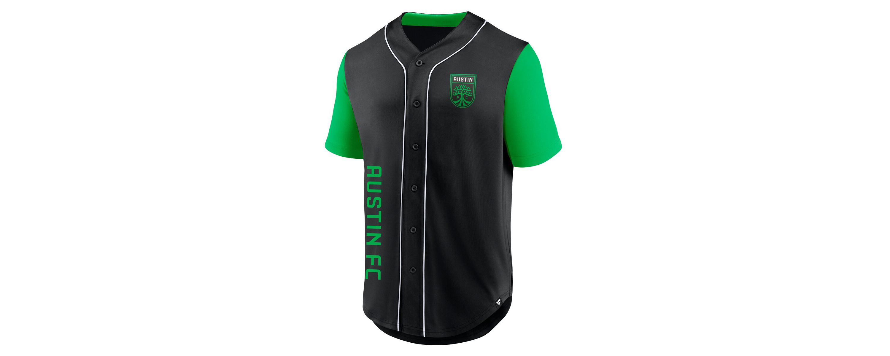 MLS Fanatics Austin FC Balance Fashion Baseball Jersey