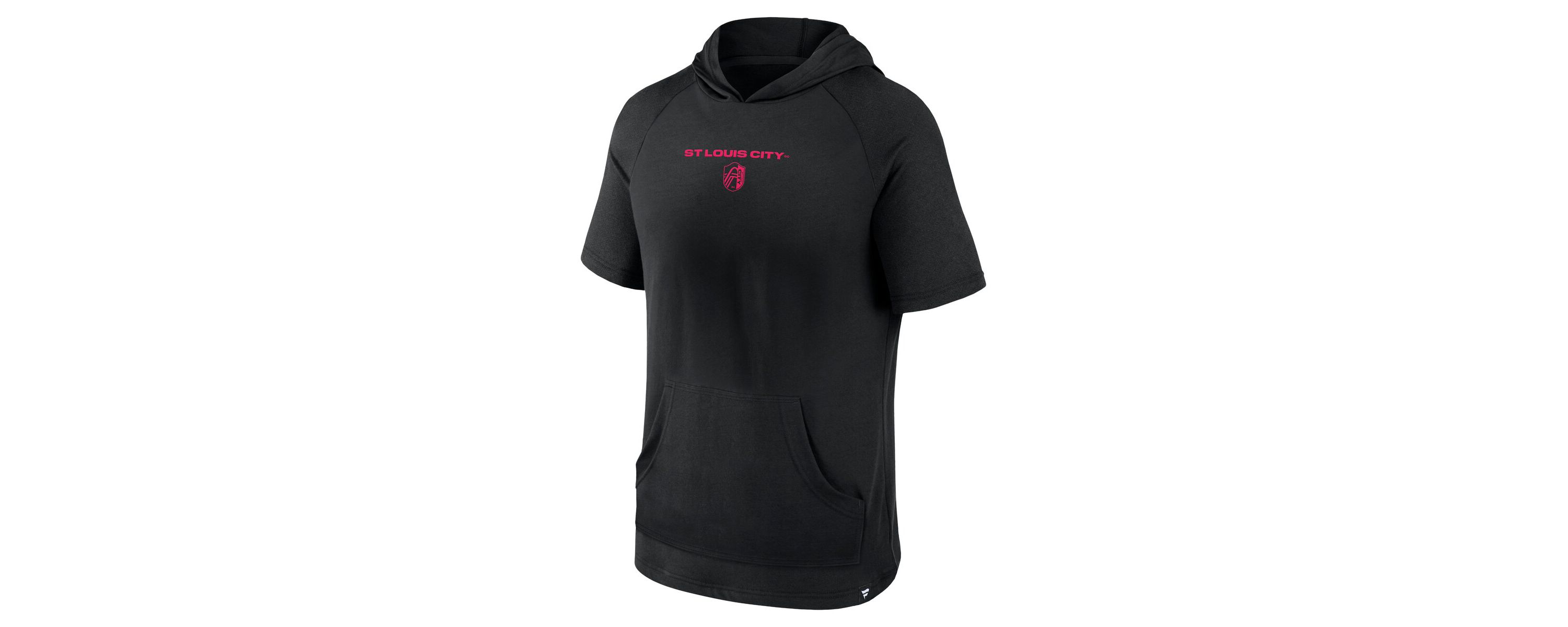 MLS Fanatics St. Louis City SC Match Raglan Short Sleeve Pullover Hoodie