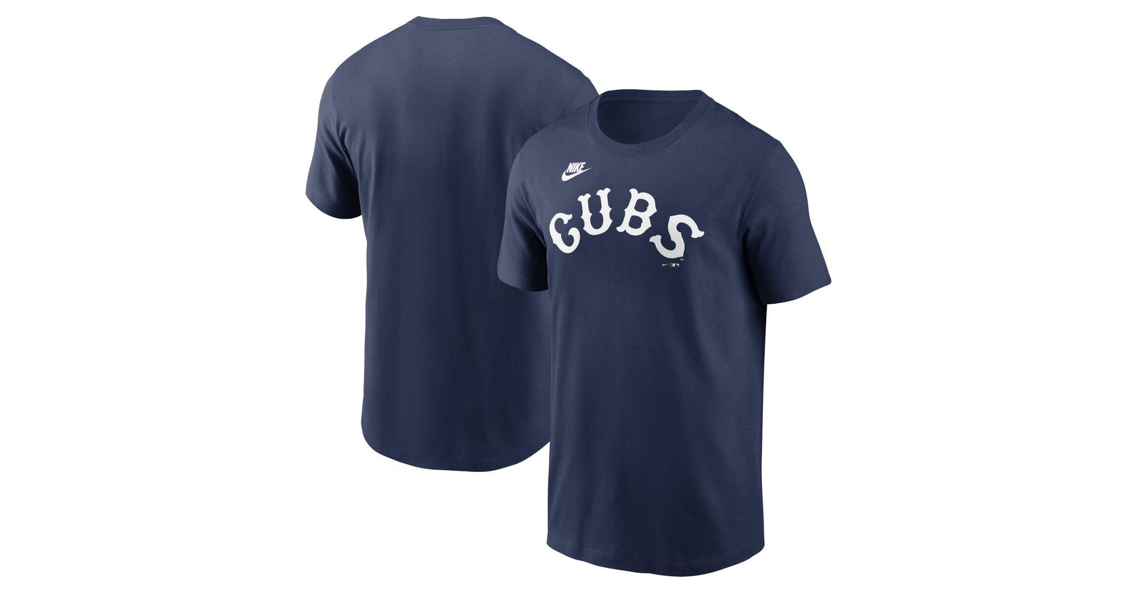 MLB Nike Chicago Cubs Cooperstown Wordmark T-Shirt