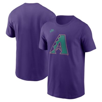 Men's MLB Nike Arizona Diamondbacks Cooperstown Collection T-Shirt, Purple, 2XL