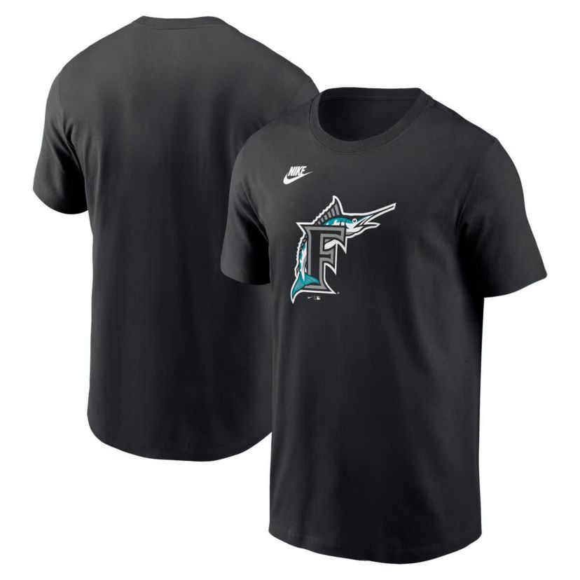 Cooperstown Teams Nike Florida Marlins Cooperstown Collection Team Logo T-Shirt