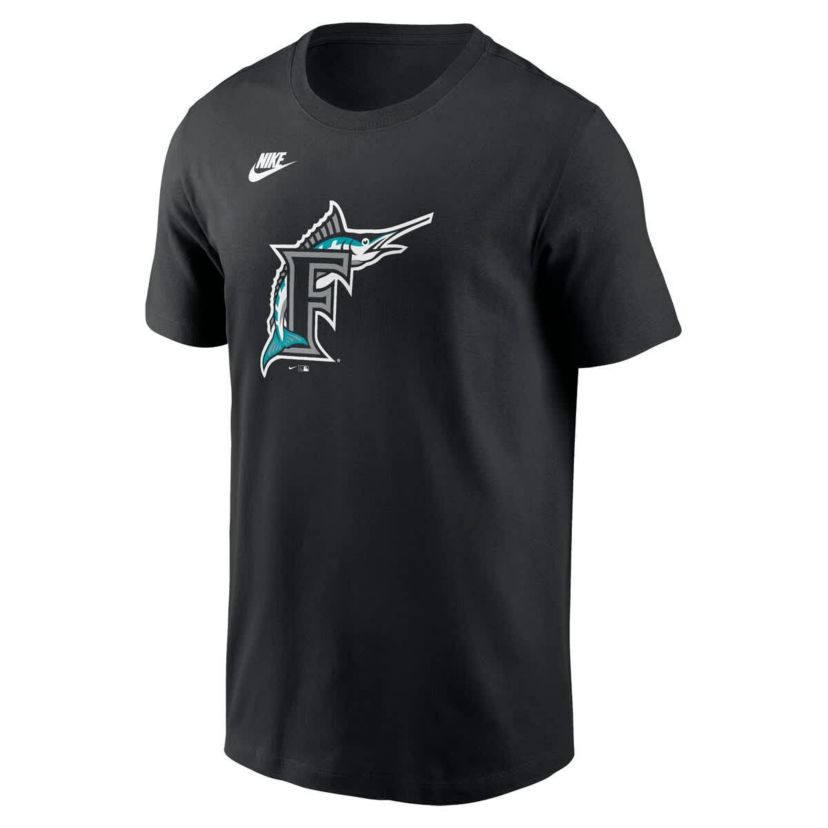 Cooperstown Teams Nike Florida Marlins Cooperstown Collection Team Logo T-Shirt