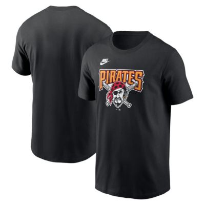 Men's MLB Nike Pittsburgh Pirates Cooperstown Collection T-Shirt, Black, 2XL