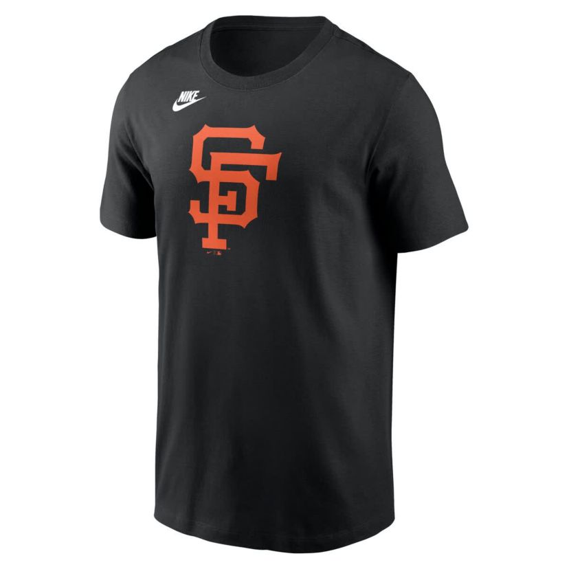 MLB Nike San Francisco Giants Cooperstown Collection Team Logo T-Shirt