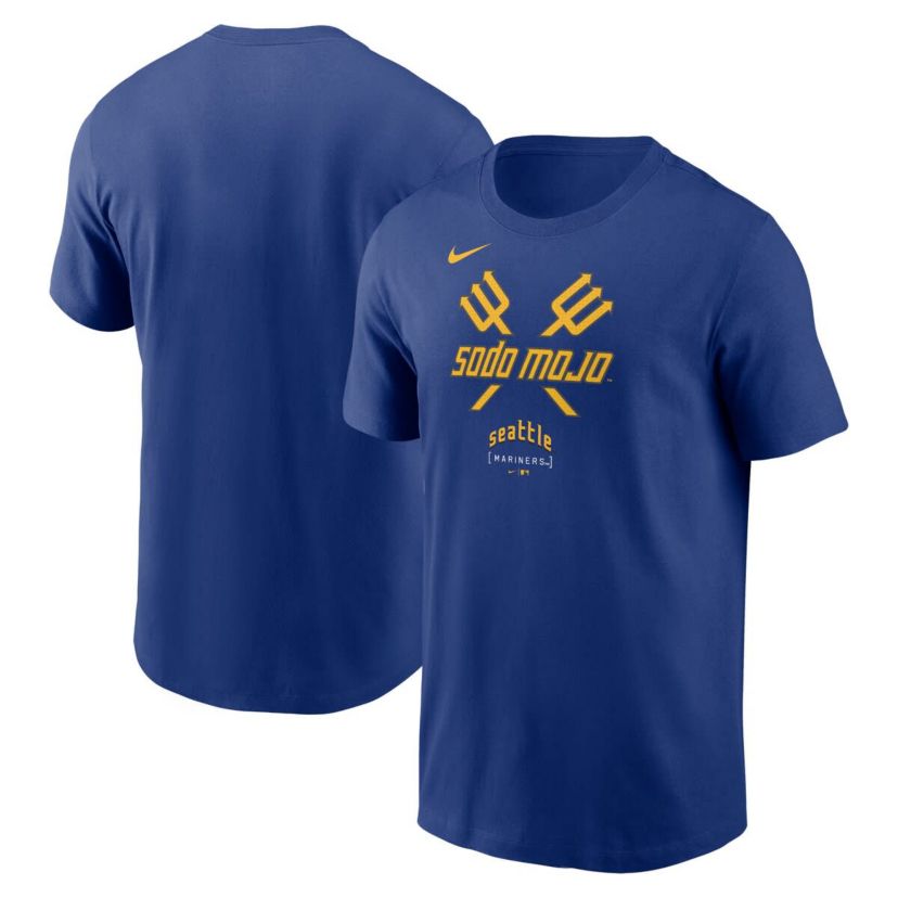 MLB Nike Seattle Mariners City Connect Large Logo T-Shirt