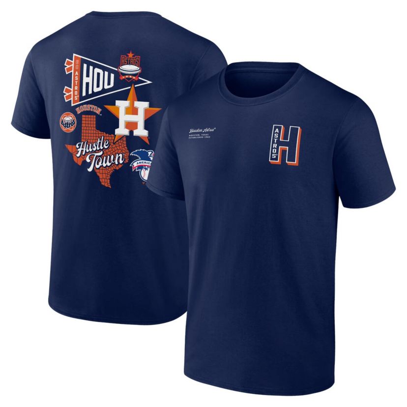 MLB Fanatics Houston Astros Split Zone T-Shirt